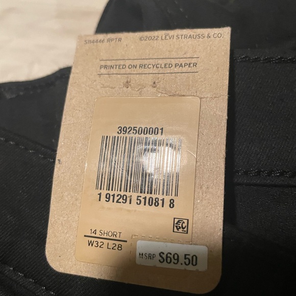 Levi’s women black jeans - Picture 4 of 5